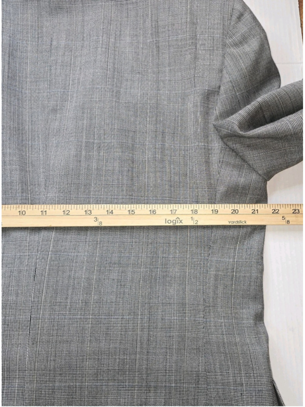 Gordon Thomas Collectibles Blazer Mens 42R Gray Worsted Wool Sport Coat USA - Picture 8 of 12